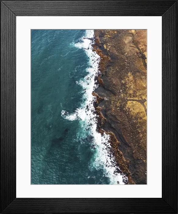 Framed Print : Atlantic puffins nesting in Iceland on the cliffs by the ocean. Autumn, 2022 Framed Print : Atlantic puffins nesting in Iceland on the cliffs by the ocean. Autumn, 2022