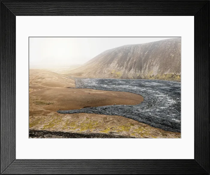 Framed Print : Geldingadalir active Volcano, errupting in 2021, Fagradalsfjall and 2022 -Meradalir. Still hot lava rocks, steam comping up from the grounds Framed Print : Geldingadalir active Volcano, errupting in 2021, Fagradalsfjall and 2022 -Meradalir. Still hot lava rocks, steam comping up from the grounds