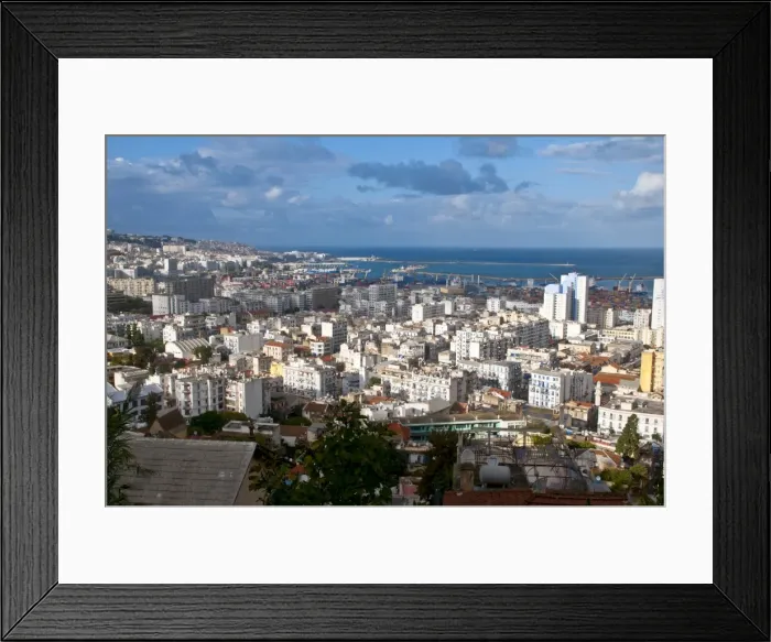 Framed Print : View over Algiers, Algeria, North Africa, Africa Framed Print : View over Algiers, Algeria, North Africa, Africa