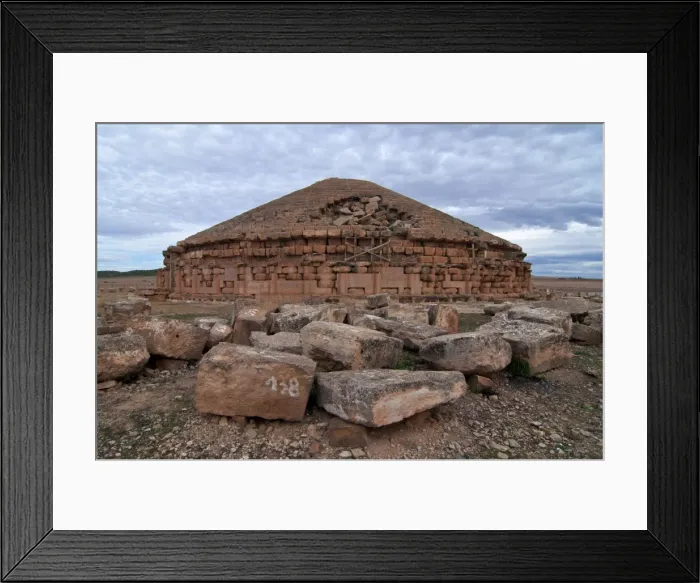 Framed Print : Tomb of the Numidian kings, Medracen, Eastern Algeria, Algeria, North Africa, Africa Framed Print : Tomb of the Numidian kings, Medracen, Eastern Algeria, Algeria, North Africa, Africa