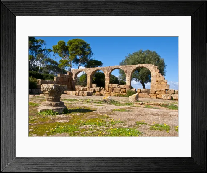Framed Print : Roman ruins of Tipasa, UNESCO World Heritage Site, Algeria, North Africa, Africa Framed Print : Roman ruins of Tipasa, UNESCO World Heritage Site, Algeria, North Africa, Africa