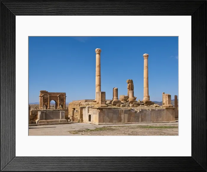 Framed Print : The Roman ruins, Timgad, UNESCO World Heritage Site, Algeria, North Africa, Africa Framed Print : The Roman ruins, Timgad, UNESCO World Heritage Site, Algeria, North Africa, Africa