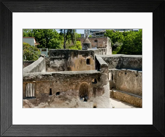 Framed Print : Fort Jesus, Mombasa, Kenya, East Africa, Africa