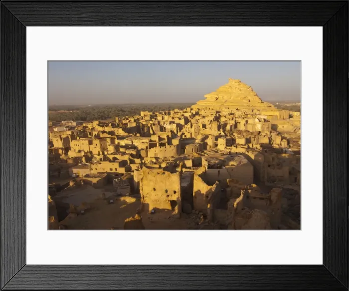 Framed Print : Ruins of the old town of Shali, Siwa Oasis, Egypt, North Africa, Africa Framed Print : Ruins of the old town of Shali, Siwa Oasis, Egypt, North Africa, Africa
