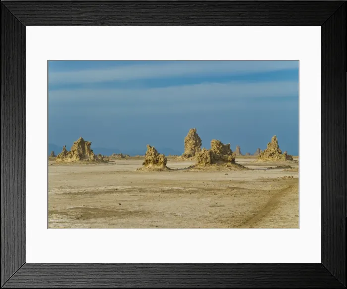 Framed Print : Lac Abbe (Lake Abhe Bad) with its chimneys, Republic of Djibouti, Africa Framed Print : Lac Abbe (Lake Abhe Bad) with its chimneys, Republic of Djibouti, Africa