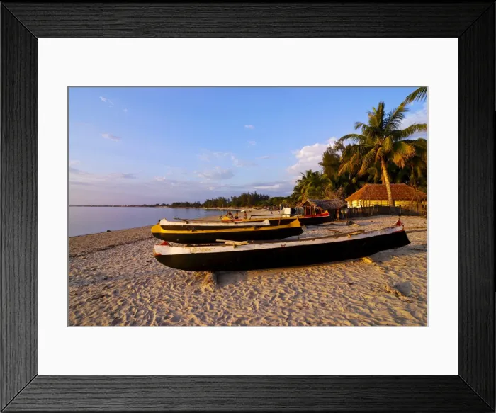 Framed Print : Fishing boats on the beach of Ifaty, near Toliara, Madagascar, Indian Ocean, Africa Framed Print : Fishing boats on the beach of Ifaty, near Toliara, Madagascar, Indian Ocean, Africa