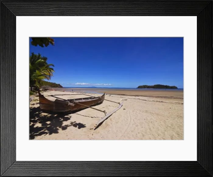 Framed Print : The beach of the touristy Ambatoloaka, Nosy Be, Madagascar, Indian Ocean, Africa Framed Print : The beach of the touristy Ambatoloaka, Nosy Be, Madagascar, Indian Ocean, Africa