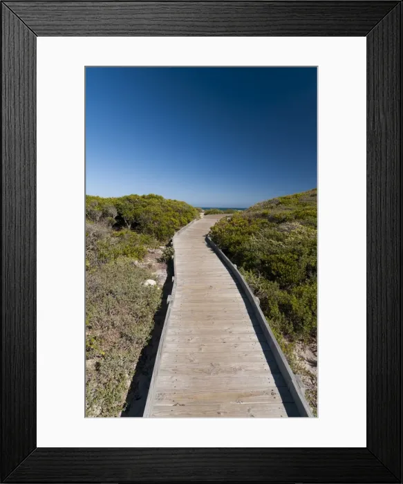 Framed Print : Kommetjie beach, Cape Town, South Africa, Africa