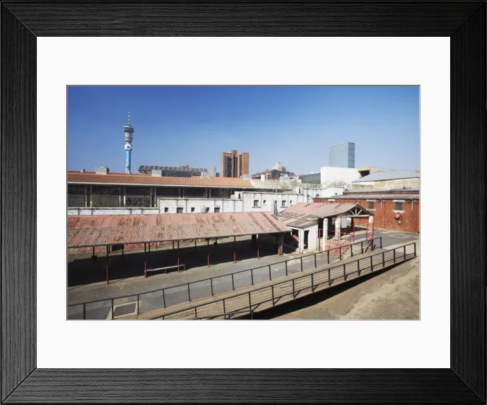 Framed Print : Constitution Hill, former Apartheid prison, Hillbrow, Johannesburg, Gauteng Framed Print : Constitution Hill, former Apartheid prison, Hillbrow, Johannesburg, Gauteng
