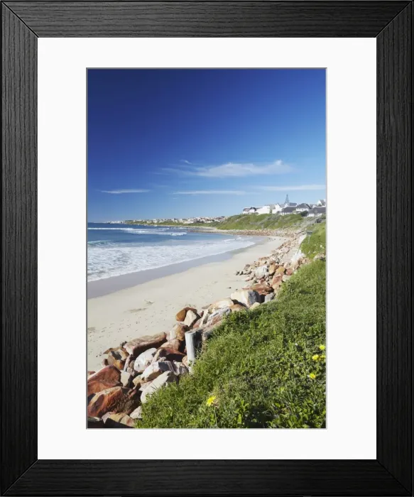Framed Print : Beach at St. Francis Bay, Western Cape, South Africa, Africa Framed Print : Beach at St. Francis Bay, Western Cape, South Africa, Africa