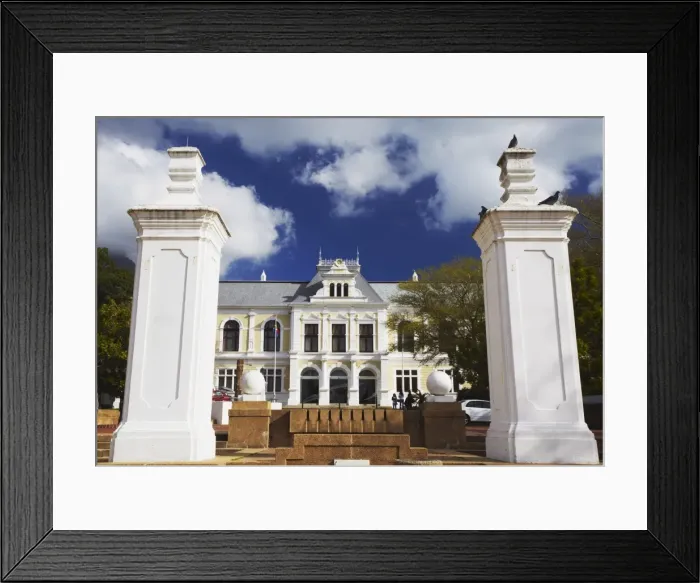 Framed Print : South African Museum, Companys Gardens, City Bowl, Cape Town, Western Cape