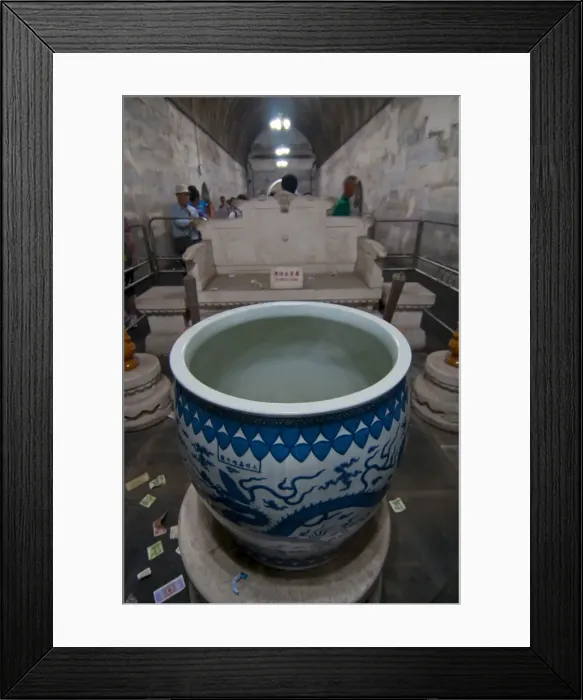 Framed Print : Huge pot inside the Ming Tombs, UNESCO World Heritage Site, Bejing, China, Asia Framed Print : Huge pot inside the Ming Tombs, UNESCO World Heritage Site, Bejing, China, Asia