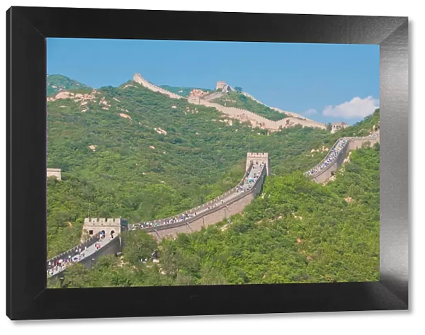 The Great Wall of China, UNESCO World Heritage Site, Badaling, near Beijing, China, Asia