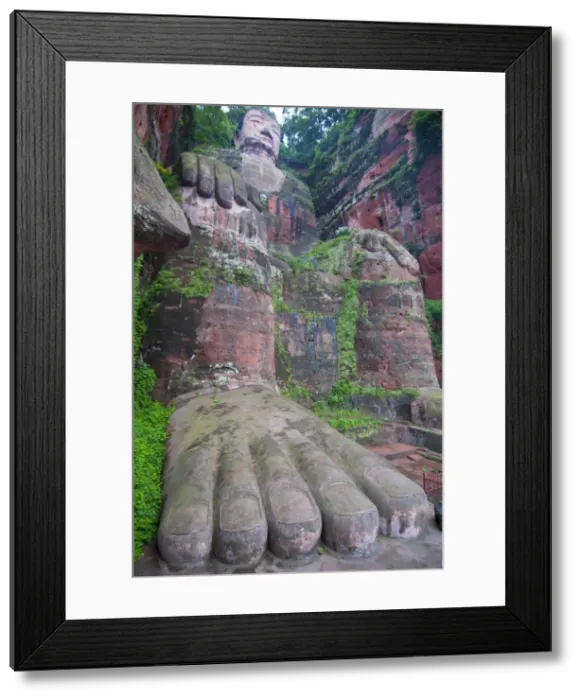 Framed Print : The giant Buddha of Leshan, UNESCO World Heritage Site, Sichuan, Tibet, China, Asia Framed Print : The giant Buddha of Leshan, UNESCO World Heritage Site, Sichuan, Tibet, China, Asia