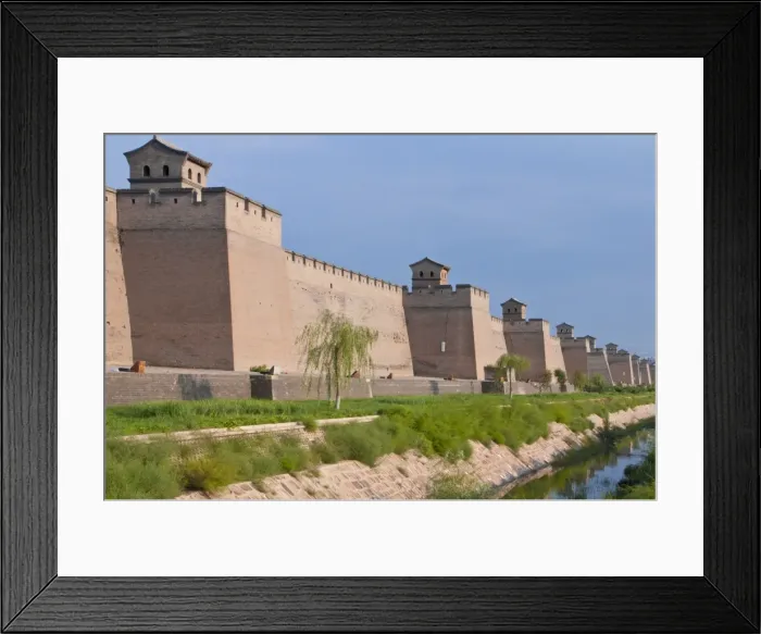 Framed Print : Pingyao, renowned for its well-preserved ancient city wall, UNESCO World Heritage Site Framed Print : Pingyao, renowned for its well-preserved ancient city wall, UNESCO World Heritage Site