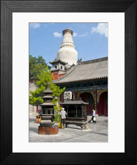 Framed Print : Temple complex at Mount Wutai (Wutai Mountain) (Qingliang Shan), UNESCO World Heritage Site Framed Print : Temple complex at Mount Wutai (Wutai Mountain) (Qingliang Shan), UNESCO World Heritage Site