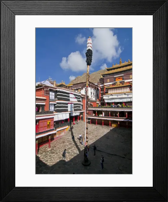 Framed Print : Tashilumpo monastery, Shigatse, Tibet Autonomous Region, China, Asia Framed Print : Tashilumpo monastery, Shigatse, Tibet Autonomous Region, China, Asia
