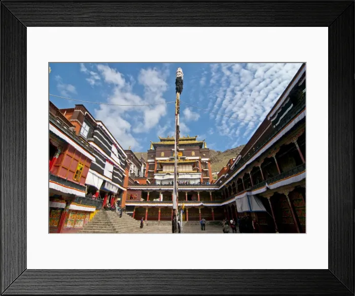 Framed Print : Tashilumpo monastery, Shigatse, Tibet Autonomous Region, China, Asia Framed Print : Tashilumpo monastery, Shigatse, Tibet Autonomous Region, China, Asia