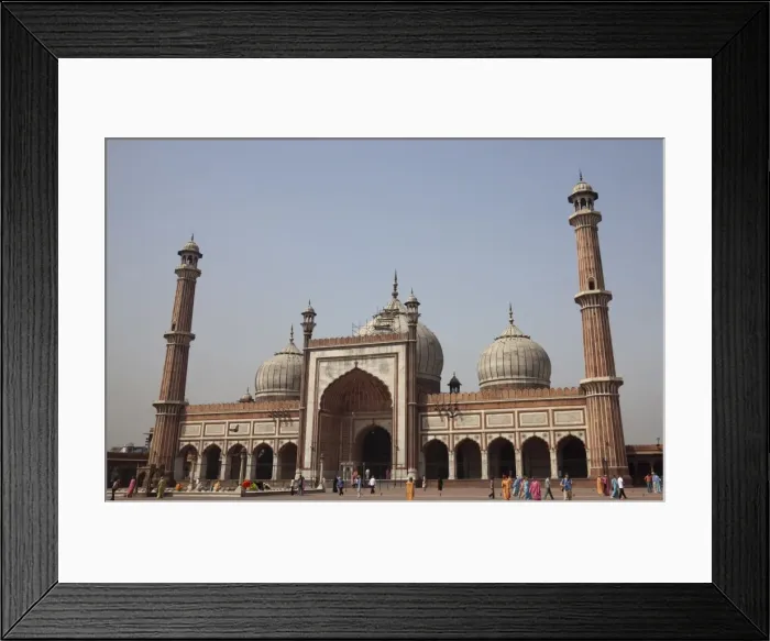 Framed Print : Jami Masjid mosque, Old Delhi, India, Asia Framed Print : Jami Masjid mosque, Old Delhi, India, Asia
