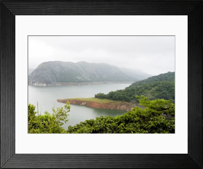 Framed Print : Idukki Reservoir, Kerala, India, Asia Framed Print : Idukki Reservoir, Kerala, India, Asia
