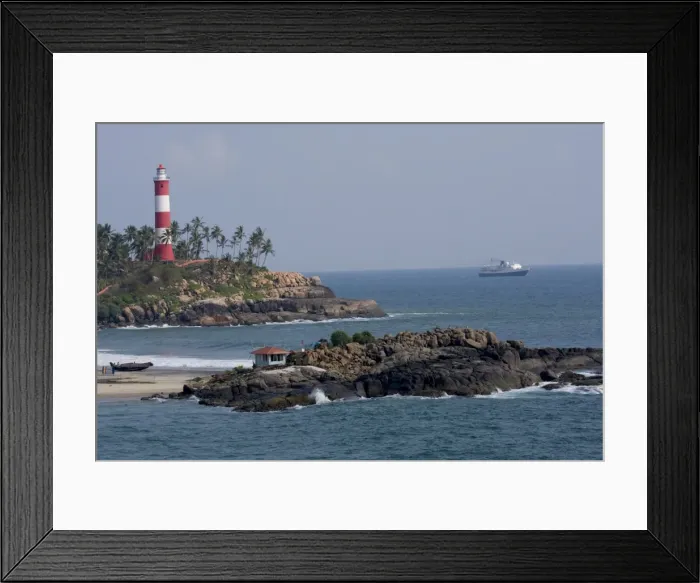 Framed Print : Lighthouse, Vizhinjam, Trivandrum, Kerala, India, Asia Framed Print : Lighthouse, Vizhinjam, Trivandrum, Kerala, India, Asia