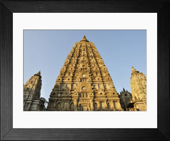 Framed Print : Mahabodhi Temple, UNESCO World Heritage Site, Bodh Gaya (Bodhgaya), Gaya District Framed Print : Mahabodhi Temple, UNESCO World Heritage Site, Bodh Gaya (Bodhgaya), Gaya District