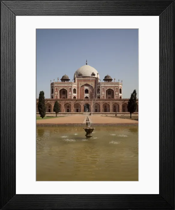 Framed Print : Fountain, Humayuns Tomb, UNESCO World Heritage Site, Delhi, India, Asia Framed Print : Fountain, Humayuns Tomb, UNESCO World Heritage Site, Delhi, India, Asia