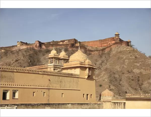 Amber Fort Palace, Jaigarh Fort, Jaipur, Rajasthan, India, Asia