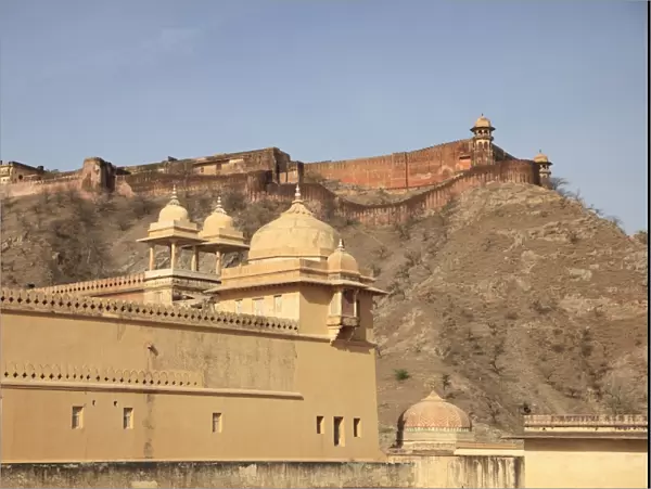 Amber Fort Palace, Jaigarh Fort, Jaipur, Rajasthan, India, Asia