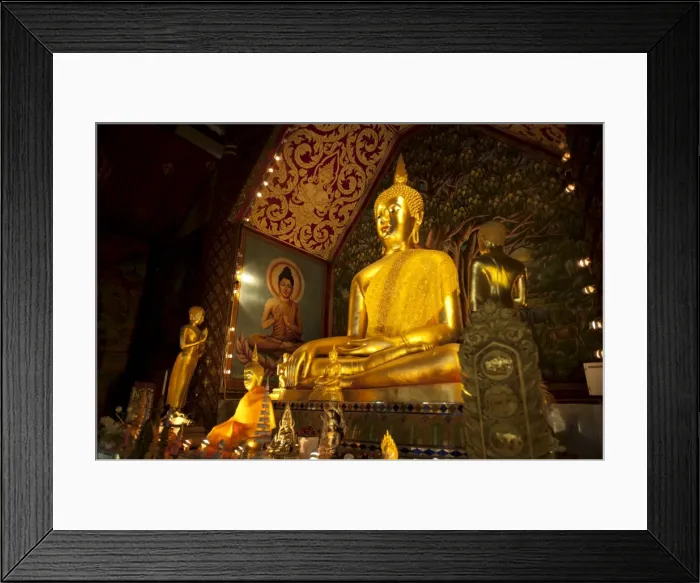 Framed Print : Wat Suan Dok, Chiang Mai, Chiang Mai Province, Thailand, Southeast Asia, Asia Framed Print : Wat Suan Dok, Chiang Mai, Chiang Mai Province, Thailand, Southeast Asia, Asia