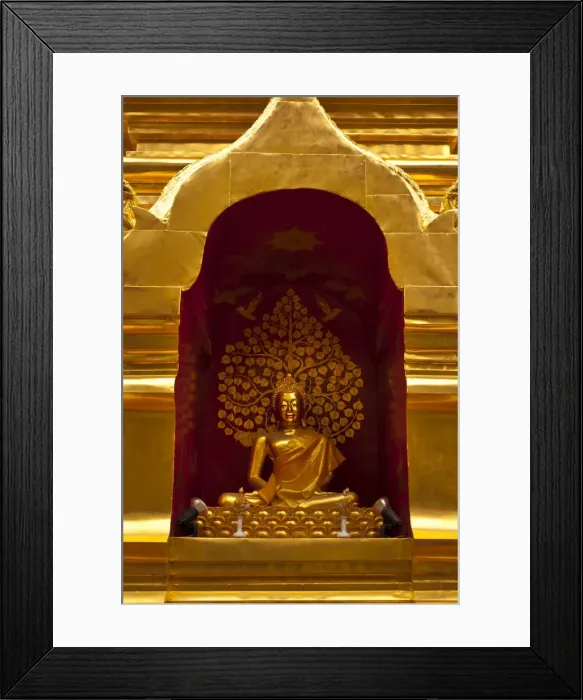 Framed Print : Wat Phan On, Chiang Mai, Chiang Mai Province, Thailand, Southeast Asia, Asia Framed Print : Wat Phan On, Chiang Mai, Chiang Mai Province, Thailand, Southeast Asia, Asia