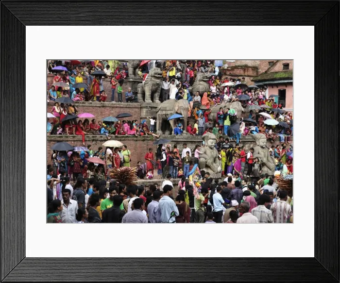 Framed Print : Sa-Paru Gaijatra Festival, Taumadhi Square, Bhaktapur, UNESCO World Heritage Site Framed Print : Sa-Paru Gaijatra Festival, Taumadhi Square, Bhaktapur, UNESCO World Heritage Site