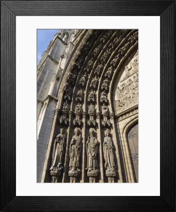 Framed Print : Sculpture detail on Onze Lieve Vrouwekathedraal, Antwerp, Flanders, Belgium, Europe Framed Print : Sculpture detail on Onze Lieve Vrouwekathedraal, Antwerp, Flanders, Belgium, Europe