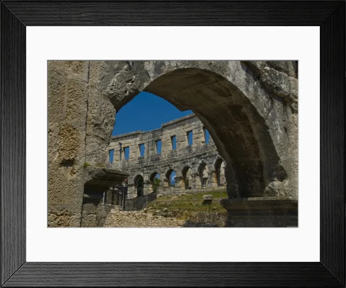 Framed Print : First century amphitheatre, sixth largest amphitheatre in the world, Pula Framed Print : First century amphitheatre, sixth largest amphitheatre in the world, Pula