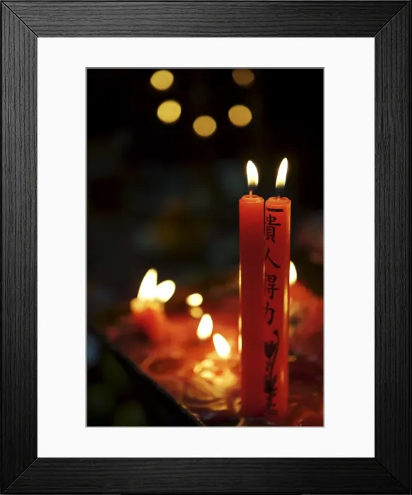 Framed Print : Candle offerings in Buddhist temple, Ho Chi Minh City, Vietnam, Indochina Framed Print : Candle offerings in Buddhist temple, Ho Chi Minh City, Vietnam, Indochina