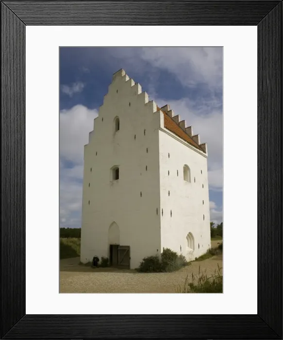 Framed Print : The buried church (Tilsandede kirke), Skagen, North Jutland, Denmark, Scandinavia, Europe Framed Print : The buried church (Tilsandede kirke), Skagen, North Jutland, Denmark, Scandinavia, Europe