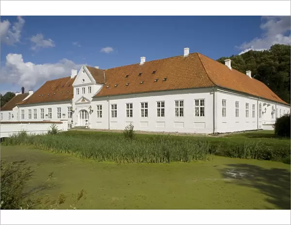 Store Restrup manor house, near Aalborg, North Jutland, Denmark, Scandinavia, Europe