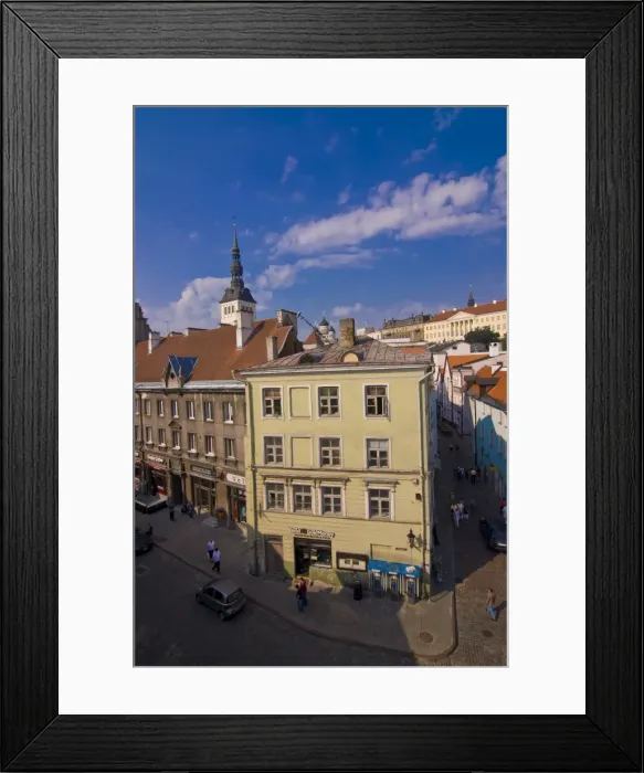 Framed Print : View over the old town of Tallinn, Estonia, Baltic States, Europe Framed Print : View over the old town of Tallinn, Estonia, Baltic States, Europe