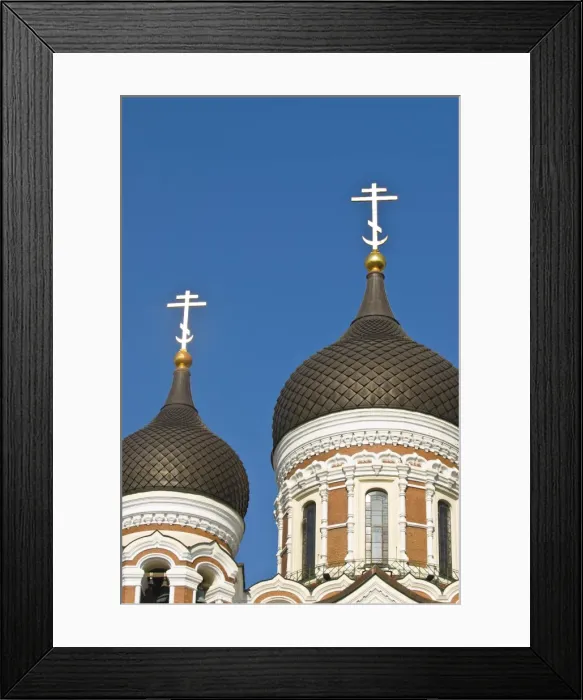 Framed Print : The towers of Alexander Nevsky Cathedral in Tallinn, Estonia, Baltic States, Europe Framed Print : The towers of Alexander Nevsky Cathedral in Tallinn, Estonia, Baltic States, Europe
