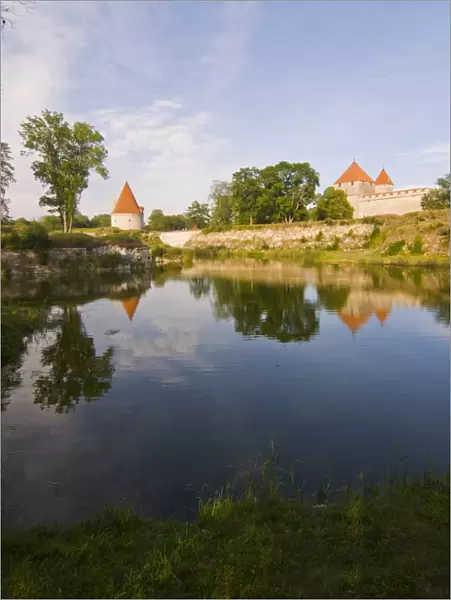 Kuressaare castle on Saaremaa Island, Estonia, Baltic States, Europe