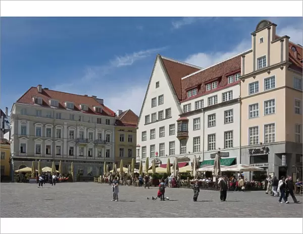 The Old Town Square, Tallin, Estonia, Europe