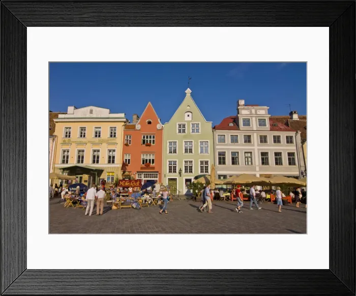 Framed Print : Raekoja Plats (Town Hall Square), Old Town of Tallinn, UNESCO World Heritage Site Framed Print : Raekoja Plats (Town Hall Square), Old Town of Tallinn, UNESCO World Heritage Site