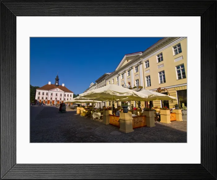 Framed Print : Raekoja Plats (Market Square) of Tartu, Estonia, Baltic States, Europe Framed Print : Raekoja Plats (Market Square) of Tartu, Estonia, Baltic States, Europe