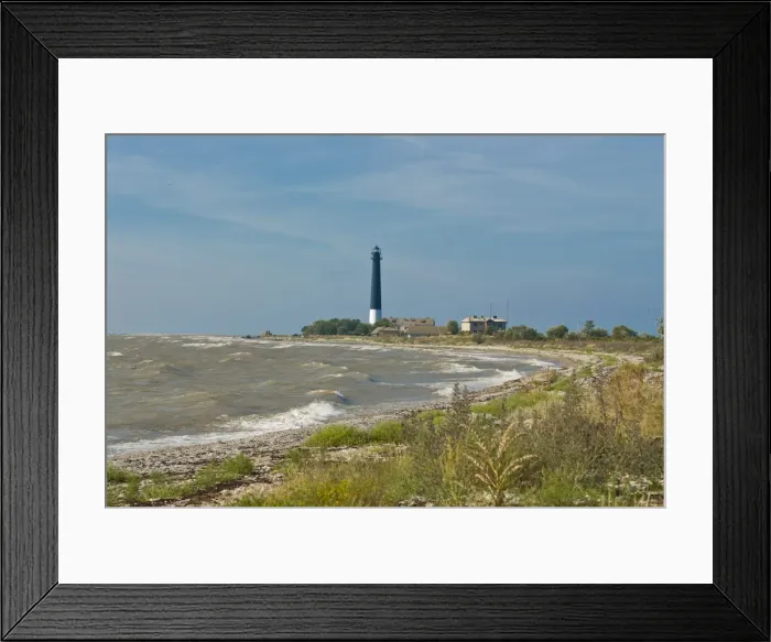 Framed Print : Beach and Lighthouse at Saaremaa Island, Estonia, Baltic States, Europe Framed Print : Beach and Lighthouse at Saaremaa Island, Estonia, Baltic States, Europe