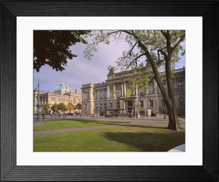 Framed Print : National Theatre of Strasbourg from Place de la Republique, Strasbourg Framed Print : National Theatre of Strasbourg from Place de la Republique, Strasbourg