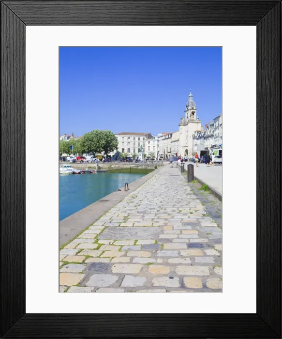 Framed Print : Vieux Port, La Rochelle, Charente-Maritime, France, Europe Framed Print : Vieux Port, La Rochelle, Charente-Maritime, France, Europe