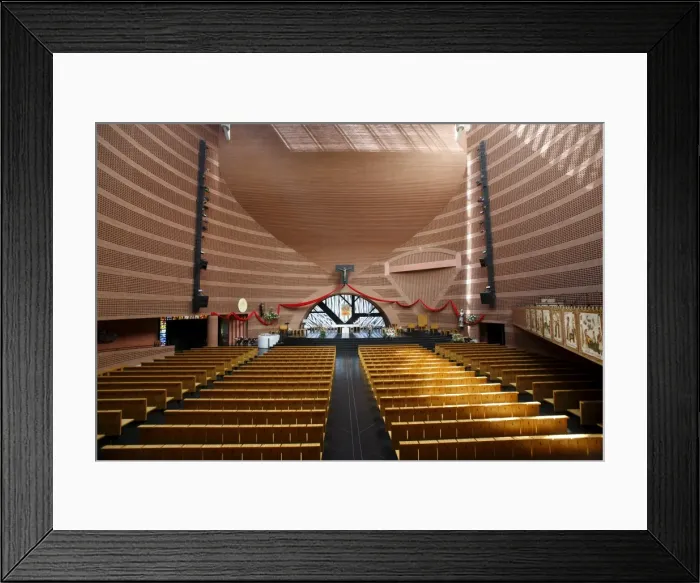 Framed Print : Evry cathedral, Evry, Essonne, Ile-de-France, France, Europe Framed Print : Evry cathedral, Evry, Essonne, Ile-de-France, France, Europe