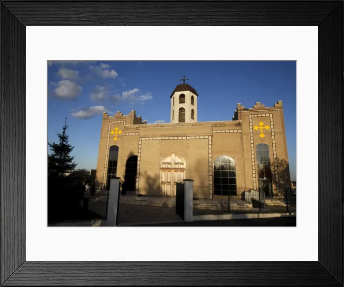 Framed Print : St. Thomas Chaldean church, Sarcelles, Val d Oise, France, Europe Framed Print : St. Thomas Chaldean church, Sarcelles, Val d Oise, France, Europe