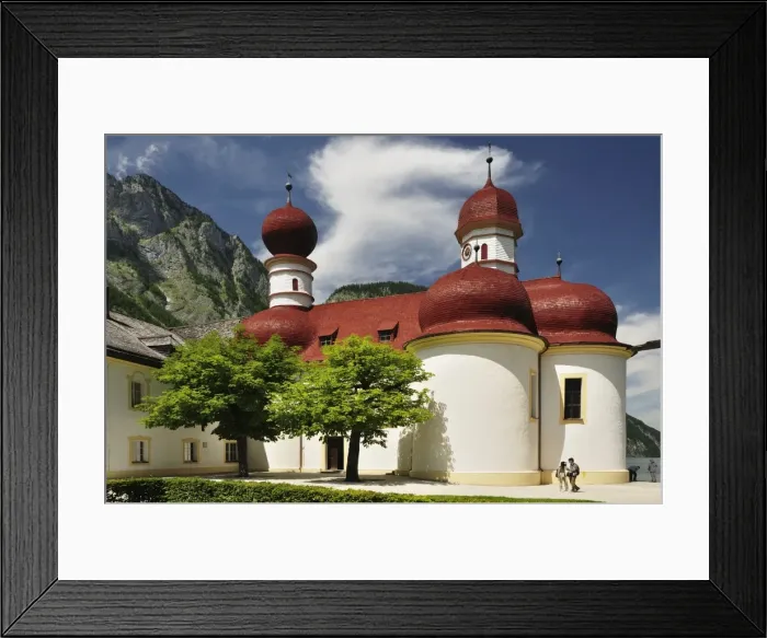 Framed Print : St. Bartholomae, Koenigssee, Berchtesgadener Land, Bavaria, Germany, Europe Framed Print : St. Bartholomae, Koenigssee, Berchtesgadener Land, Bavaria, Germany, Europe