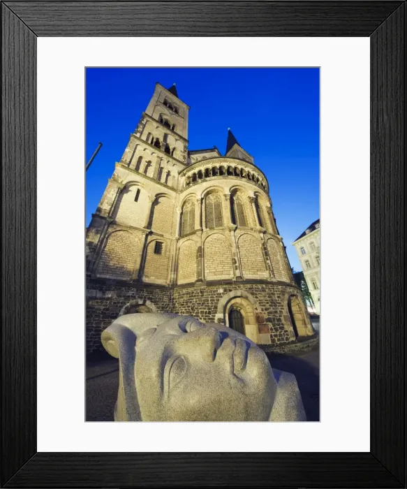 Framed Print : Face sculpture below Bonn Cathedral, Bonn, North Rhineland Westphalia, Germany, Europe Framed Print : Face sculpture below Bonn Cathedral, Bonn, North Rhineland Westphalia, Germany, Europe